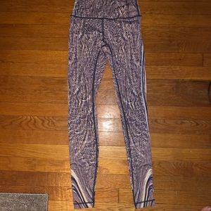 Lululemon athletica abstract leggings
